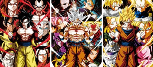 Dragon Ball Super Goku 3D Anime Poster