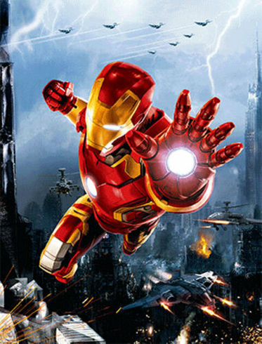 Iron Man Poster 3D