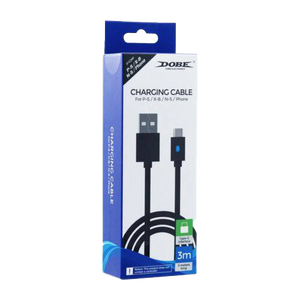 DOBE Charging Cable TYPE C -  for sale in Egypt from Games2Egypt