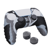 SPARKFOX PS5 Silicone Grip Pack FPS Edition - Camo Grey 