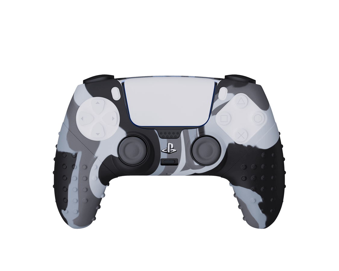 SPARKFOX PS5 Silicone Grip Pack FPS Edition - Camo Grey  – image 2