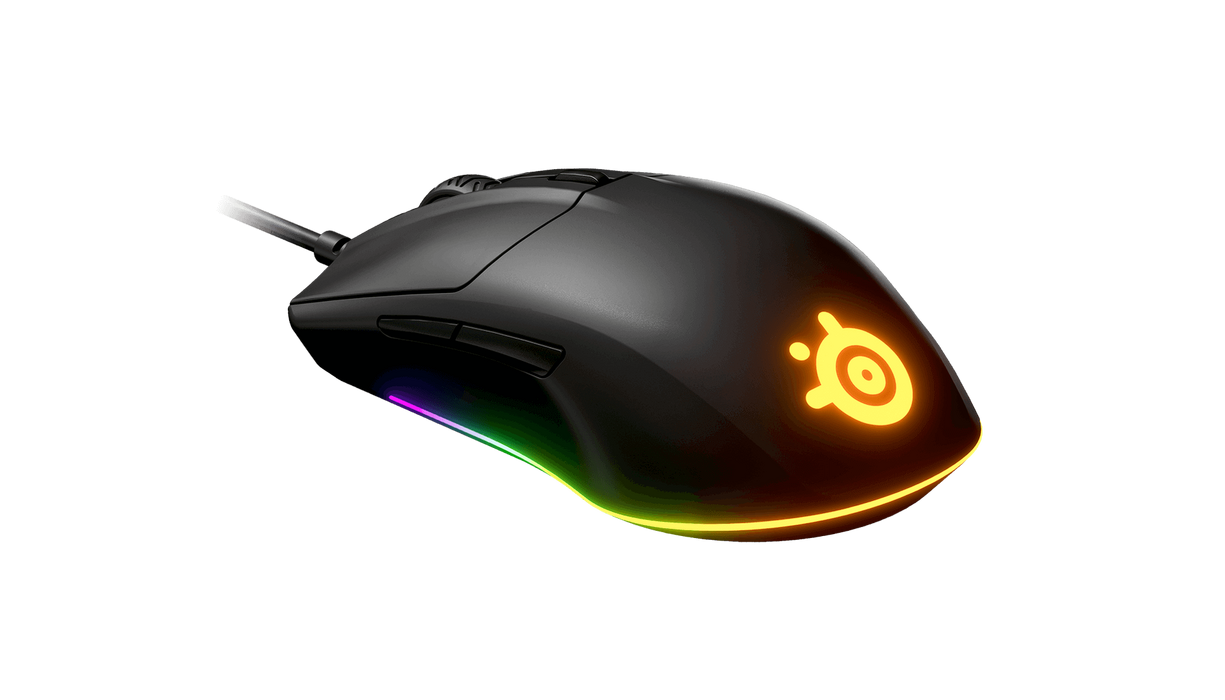 SteelSeries Rival 3 Wired Gaming Mouse - Black  for sale in Egypt from Games2Egypt