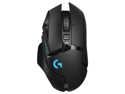 ماوس الألعاب اللاسلكي G502 من لوجيتك لايت سبيد أر جي بي 