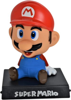 Cable Guy Mario Bobble Head Stand Holder - Figure