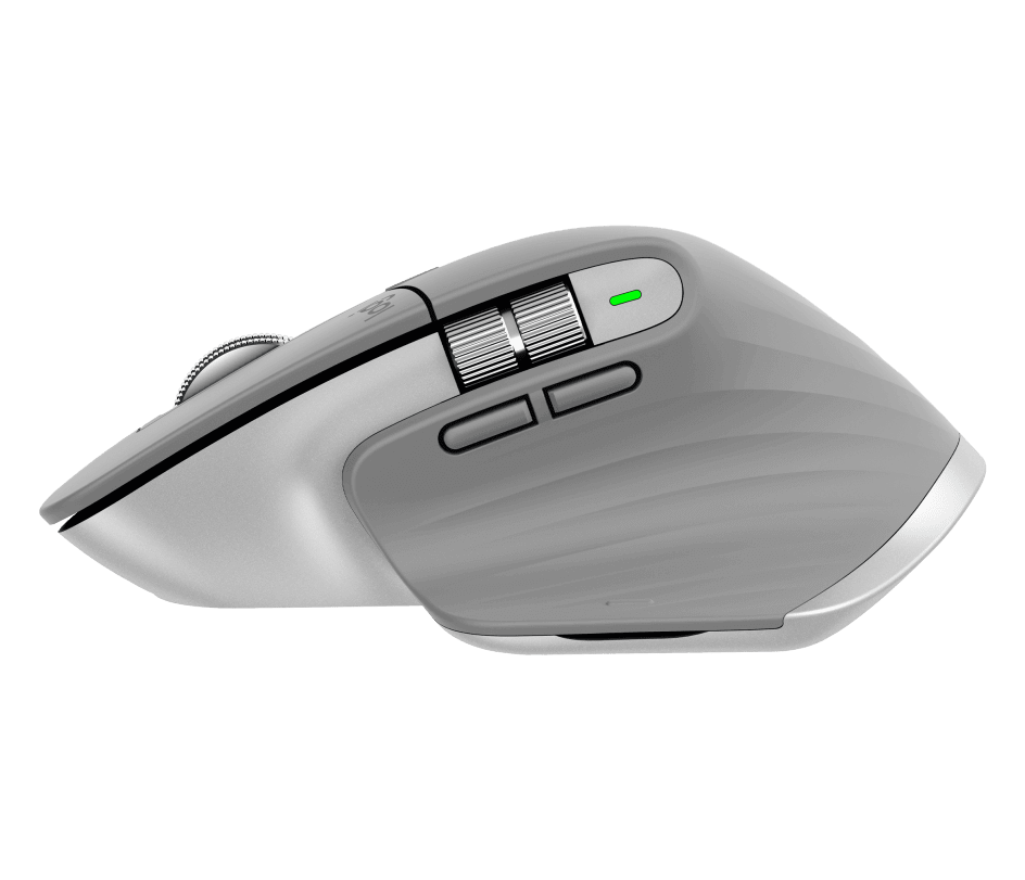 Logitech MX Master 3 Advanced Wireless Mouse - MID GREY – image 4