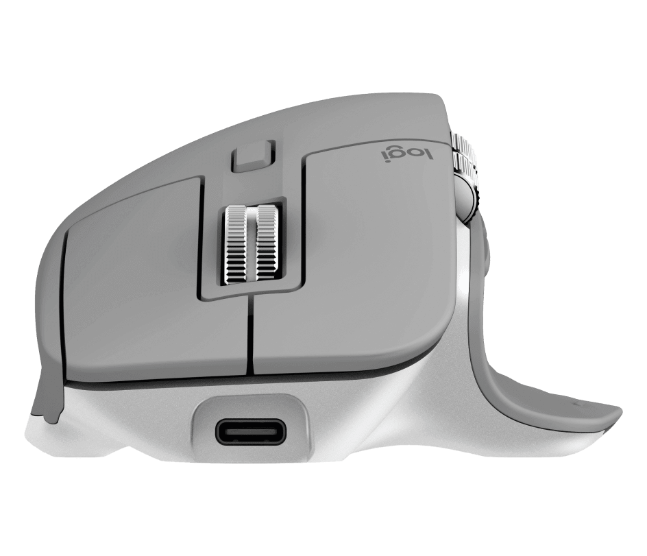Logitech MX Master 3 Advanced Wireless Mouse - MID GREY – image 5