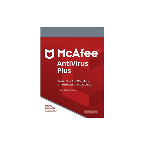 Mcafee Antivirus plus 1 year 1 device CD Key