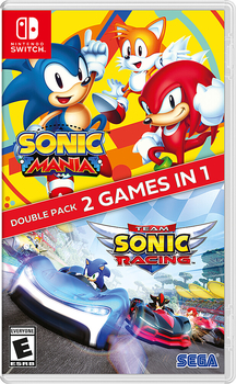 Sonic Team Racing + Sonic  Mania Double Pack 2 in 1 - Nintendo Switch