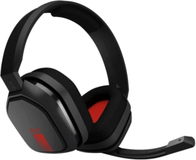 Astro A10 WIRED Gaming Headset - Red and Black