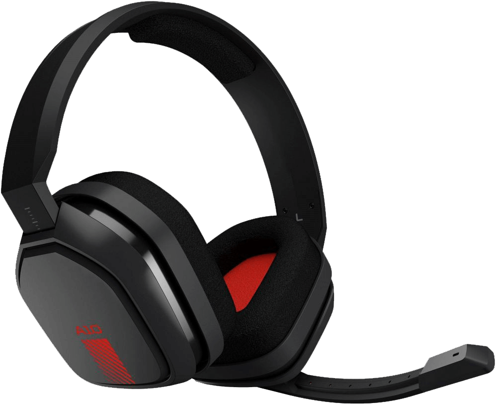 Astro A10 WIRED Gaming Headset - Red and Black – image 3