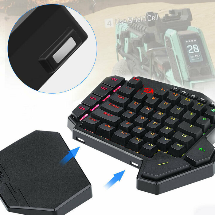 كيبورد ريد دراجون K601 بيد واحده  للبيع في مصر من خلال Games2Egypt