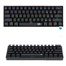  Redragon K606 Rainbow Mechanical Gaming Keyboard blue switch 
