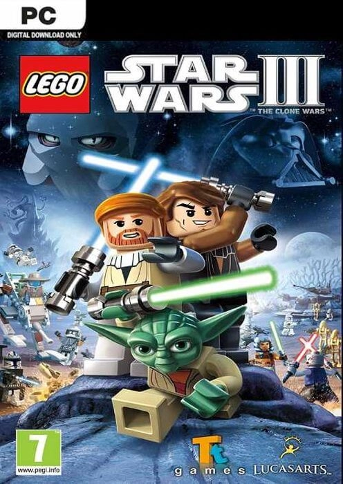 LEGO Star Wars III: The Clone Wars PC Steam Code  for sale in Egypt from Games2Egypt