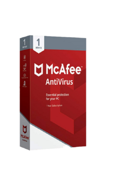 Mcafee Antivirus 1 Year 1 Device CD Key