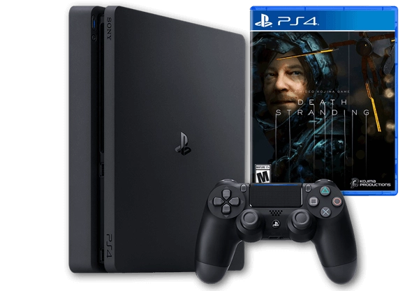 Playstation 4 1TB slim + Death Stranding  for sale in Egypt from Games2Egypt