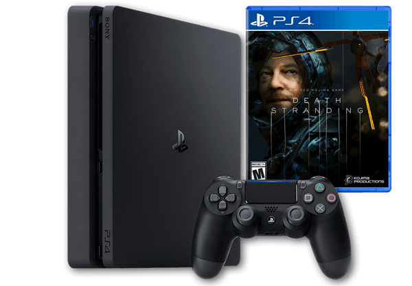 Playstation 4 1TB slim + Death Stranding  for sale in Egypt from Games2Egypt