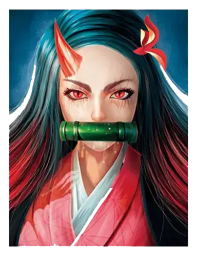 Demon Slayer 3D Anime Poster (V2)