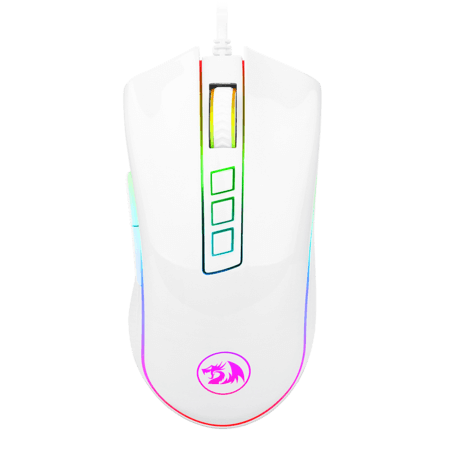 Redragon M711 COBRA Wired Gaming Mouse - White  for sale in Egypt from Games2Egypt