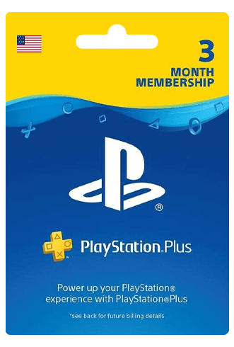 Playstation Plus Membership 3 Months USA