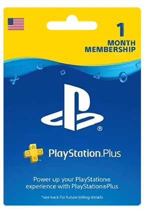 PlayStation Plus 1 Month  PS3 / PS4 / PS Vita  US