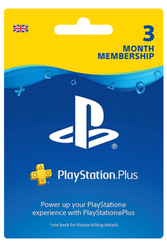 PlayStation Plus 3 Months Membership Subscription UK