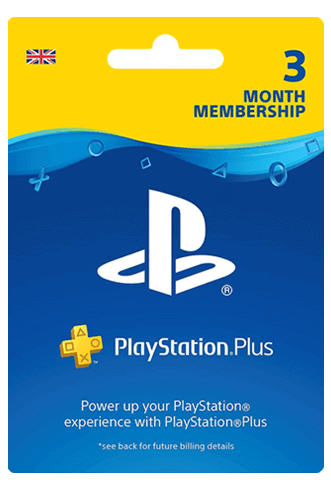 PlayStation Plus 3 Months Membership Subscription UK  for sale in Egypt from Games2Egypt