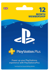 PlayStation Plus Membership 12 Months Subscription UK