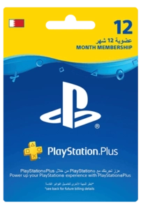 Bahrain PlayStation Plus 12 Months Membership