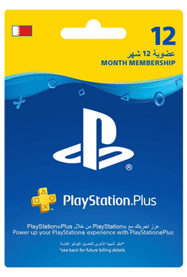 Bahrain PlayStation Plus 12 Months Membership