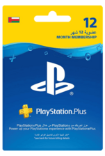 Oman PlayStation Plus 12 Months Membership