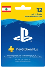 Playstation Plus Membership Lebanon 12 Months