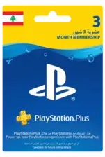 Playstation Plus Membership Lebanon 3 Months (31157)