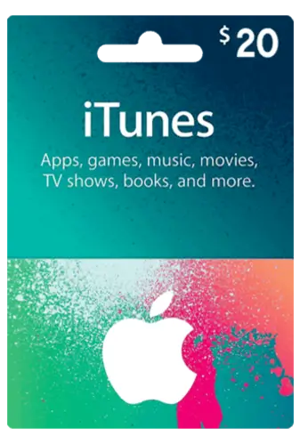 Apple iTunes Gift Card USA $20