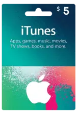 Apple iTunes Gift Card US 5$