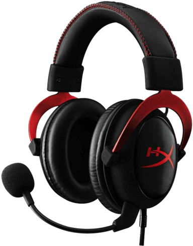 HyperX Cloud II wired Gaming Headset- Red + case 
