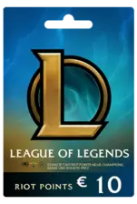 League of Legends 10 EUR EU WEST Prepaid CD Key (31237)