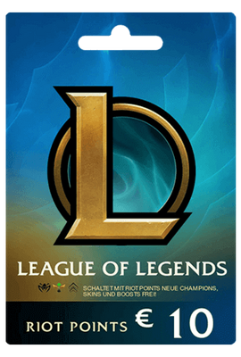 League of Legends (LoL) Gift Card - 10 EUR - Europe