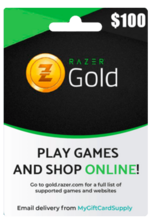 Razer Gold 100$ Global Gift Card