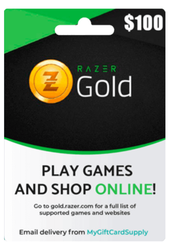 Razer Gold 100$ Global Gift Card