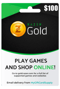 Razer Gold 100$ Global Gift Card