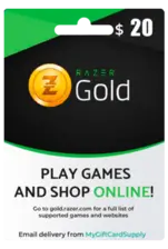 Razer Gold 20$ USA Gift Card (31243)