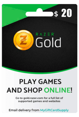Razer Gold 20$ USA Gift Card