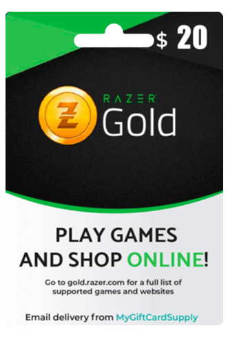 كارت ريزر جولد - 20 دولار دولي  للبيع في مصر من خلال Games2Egypt