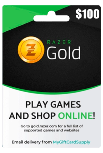 Razer Gold 100$ USA Gift Card