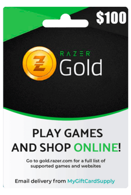Razer Gold 100$ USA Gift Card