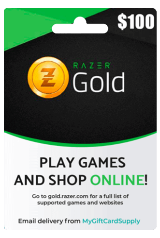 كارت ريزر جولد - 100 دولار - أمريكا  للبيع في مصر من خلال Games2Egypt