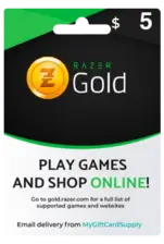 Razer Gold 5$ USA Gift Card (31246)