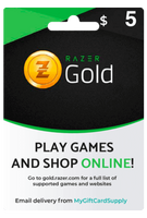 Razer Gold 5$ USA Gift Card