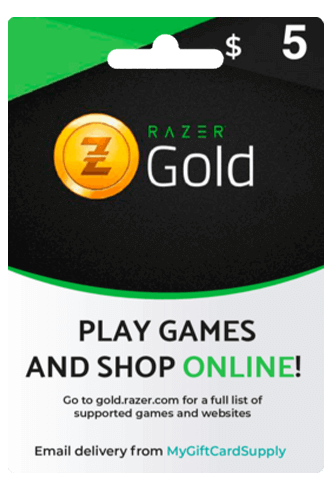 Razer Gold 5$ USA Gift Card
