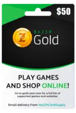 Razer Gold 50$ Global Gift Card (31248)